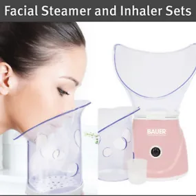 1.0 Bauer Aqua Care Facial Sauna & Inhalateur Vapeur Pores Sinus Nasal