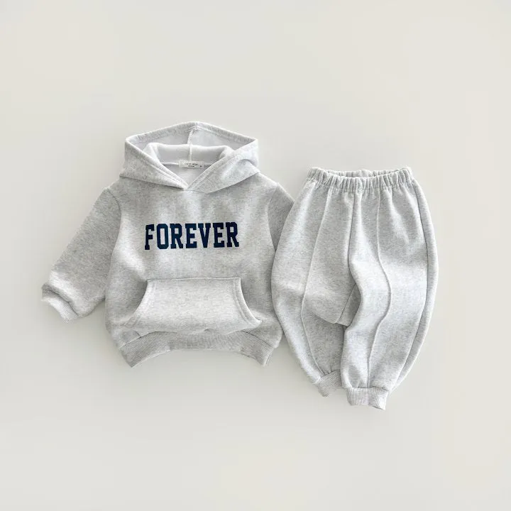 2 Pieces Set Baby Kid Boys Letters Hoodies Sweatshirts And Solid Color Pants Wholesale 231130241