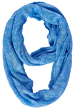 572105- Marina blue loop scarf - Cecil