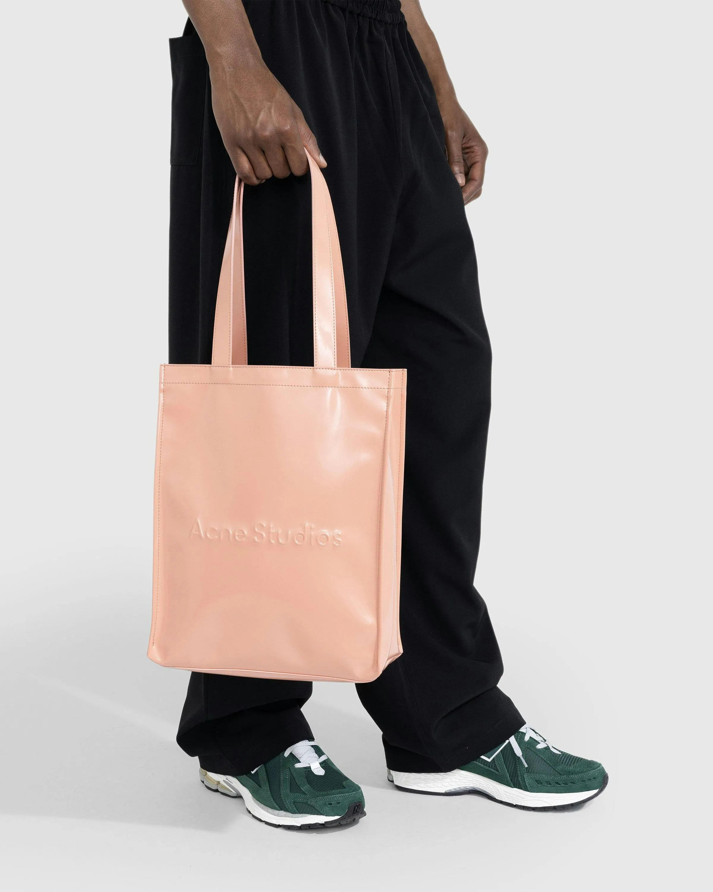 Acne Studios – Logo Shoulder Tote Bag Pink | Highsnobiety Shop