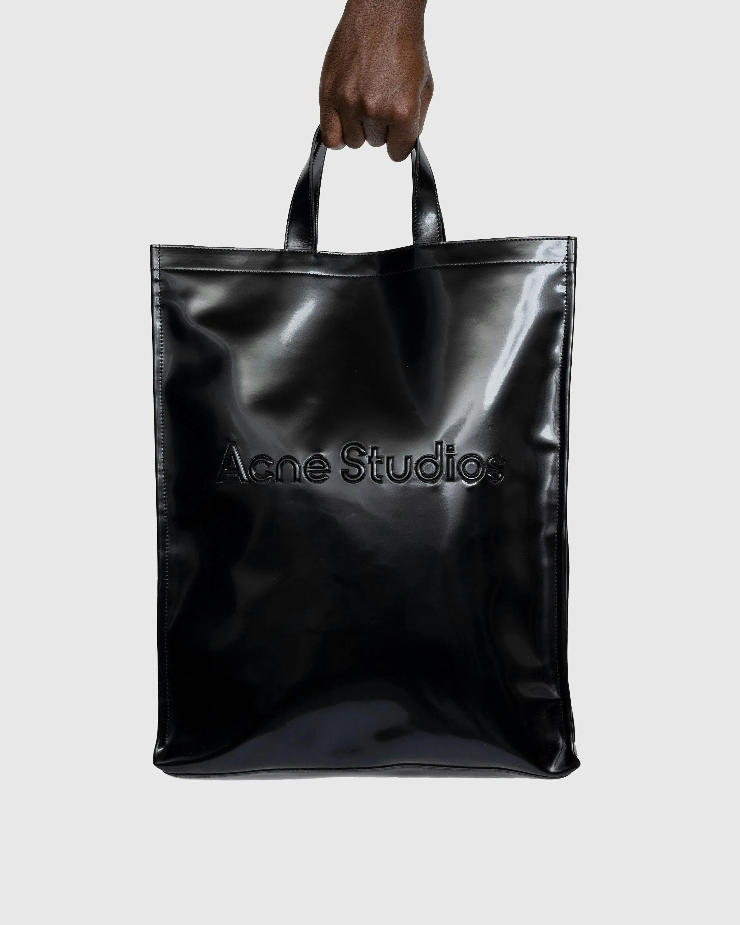 Acne Studios – Logo Tote Bag Black | Highsnobiety Shop