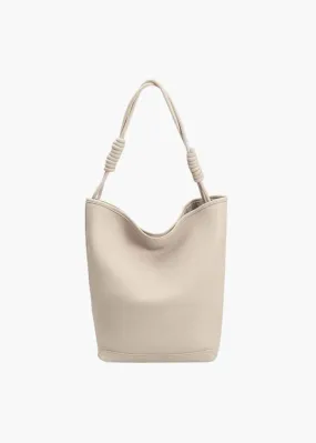 Adeline Recycled Vegan Tote Bag - Ivory