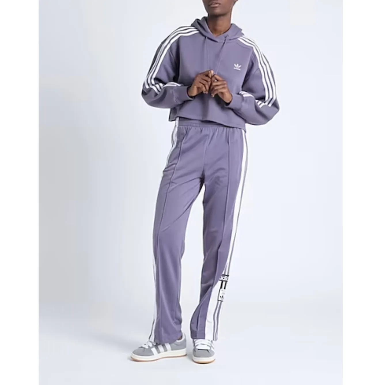 adidas  |Street Style Long Sleeves Plain Cotton Logos on the Sleeves