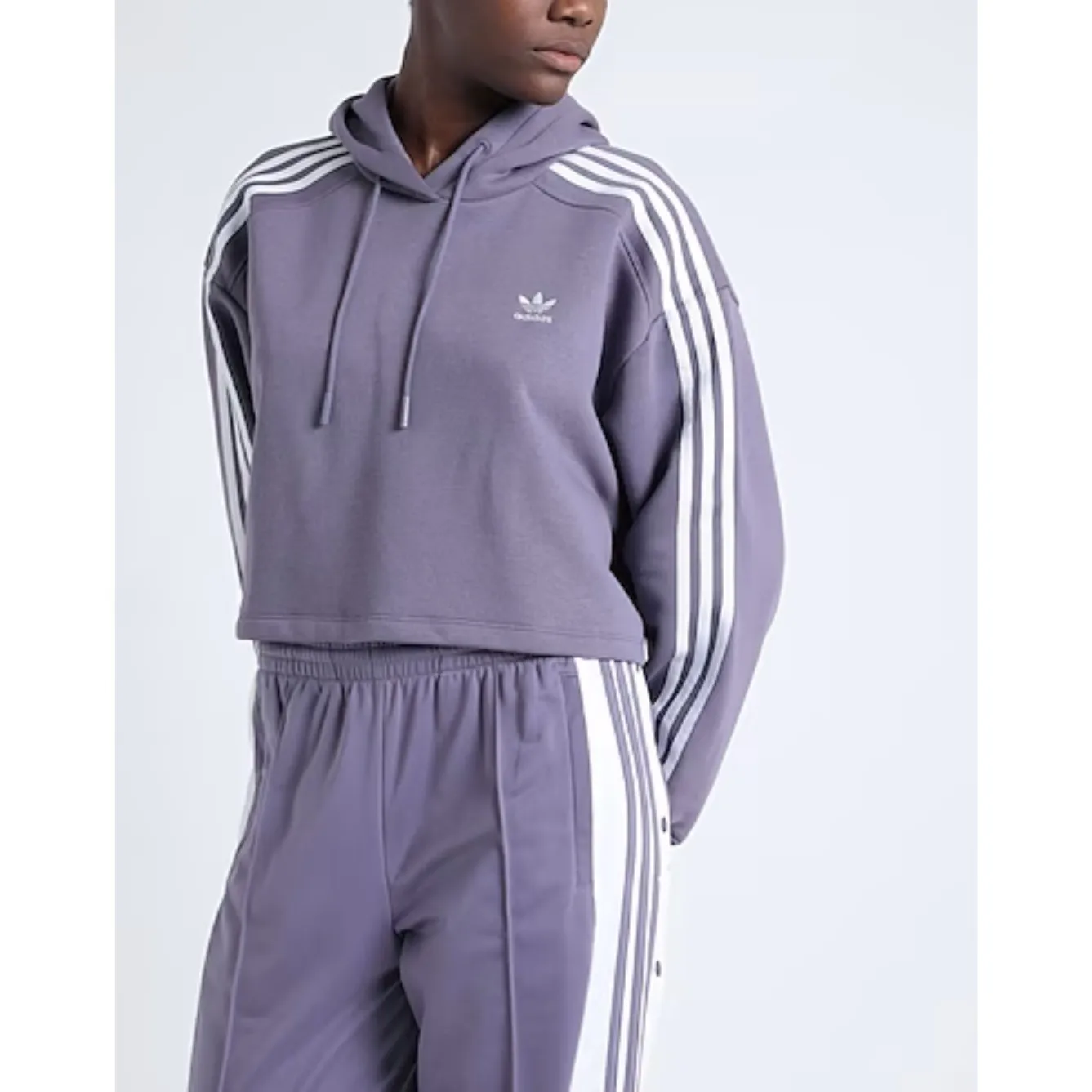 adidas  |Street Style Long Sleeves Plain Cotton Logos on the Sleeves