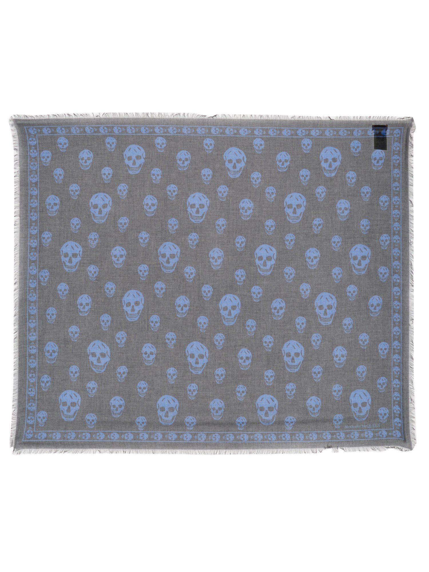 ALEXANDER McQUEEN    CLASSIC TWILL SKULL SCARF