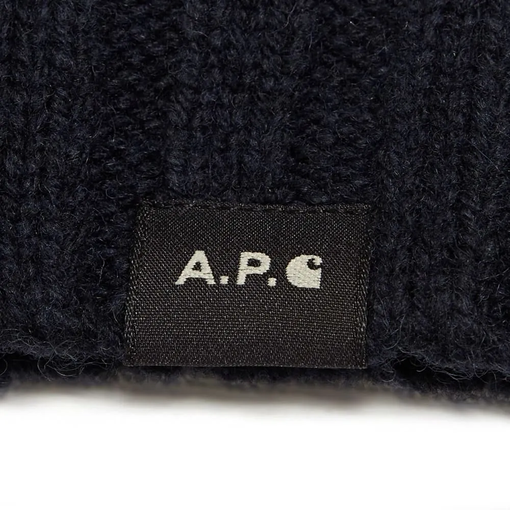 A.P.C. x Carhartt Commando SweaterMarine