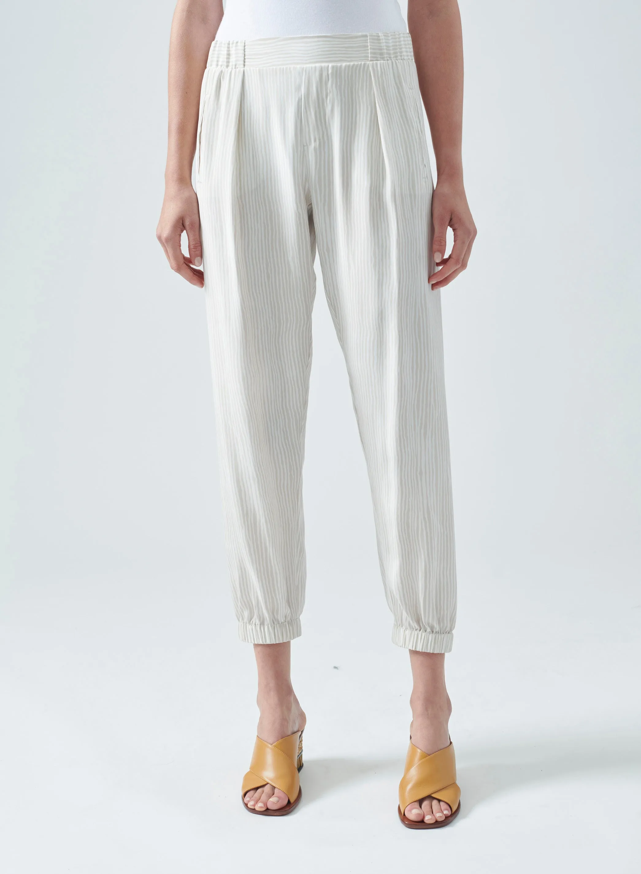 ATM Silk Charmeuse Pants