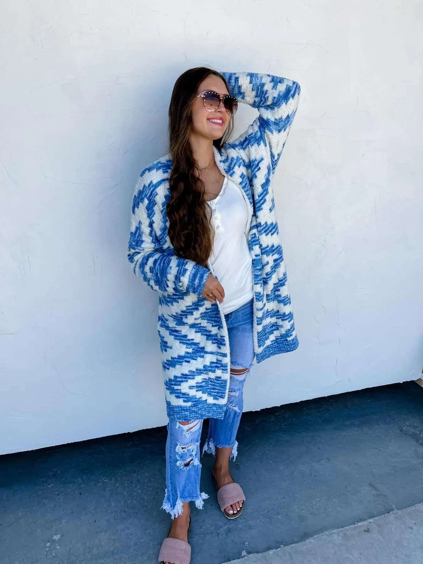 AVERY AZTEC CLOUD CARDIGAN