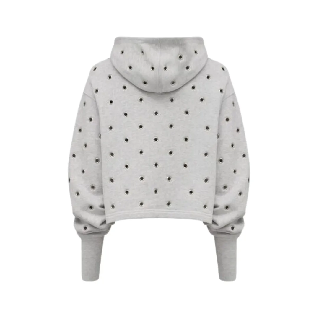 Azzedine Alaia  |Dots Rib Street Style Long Sleeves Cotton