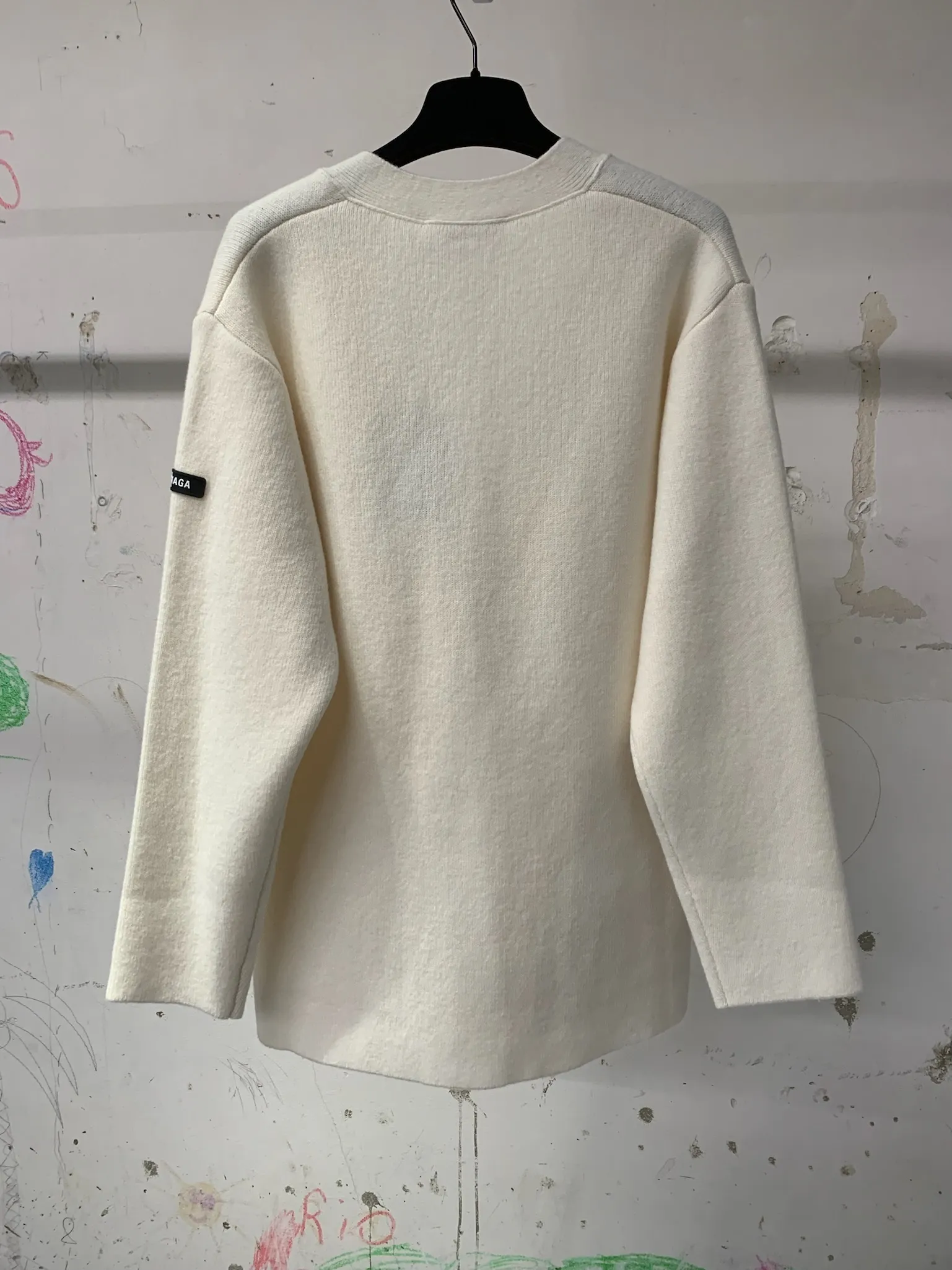 BALENCIAGA  |Cardigan in White