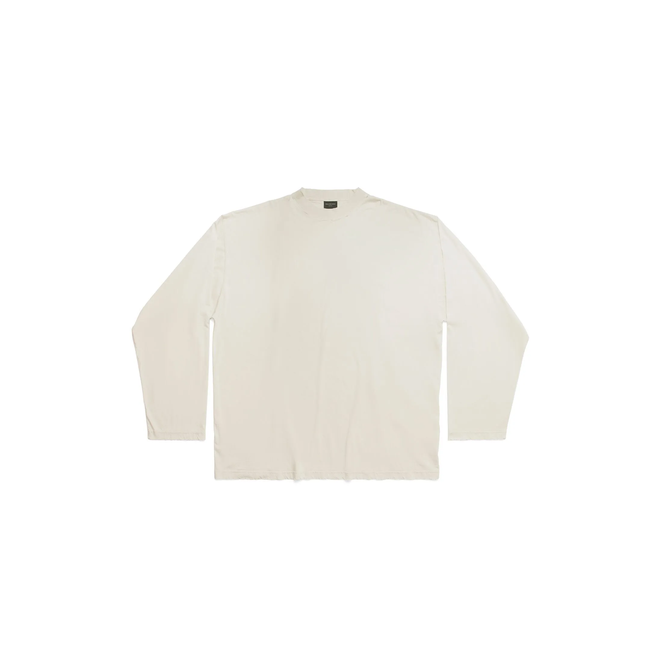 BALENCIAGA  |Street Style Long Sleeves Cotton Long Sleeve T-shirt Logo