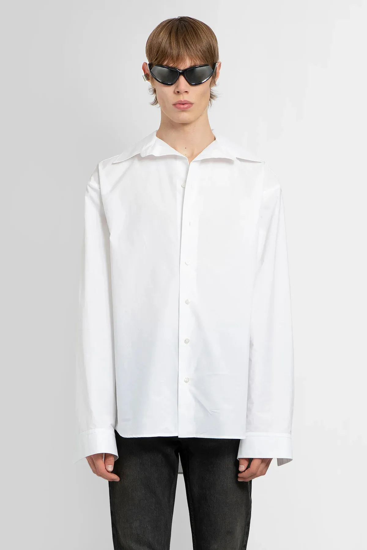 BALENCIAGA  |Street Style Long Sleeves Plain Cotton Luxury