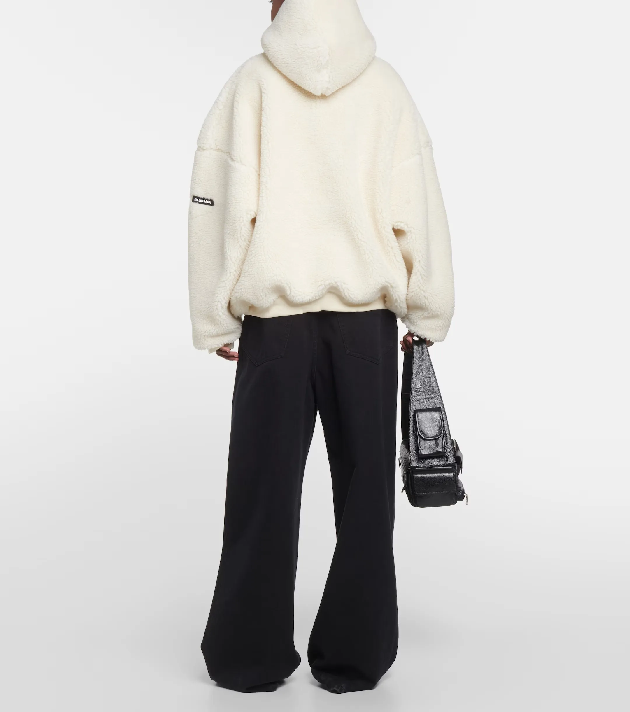 BALENCIAGA  |Unisex Street Style Long Sleeves Plain Oversized