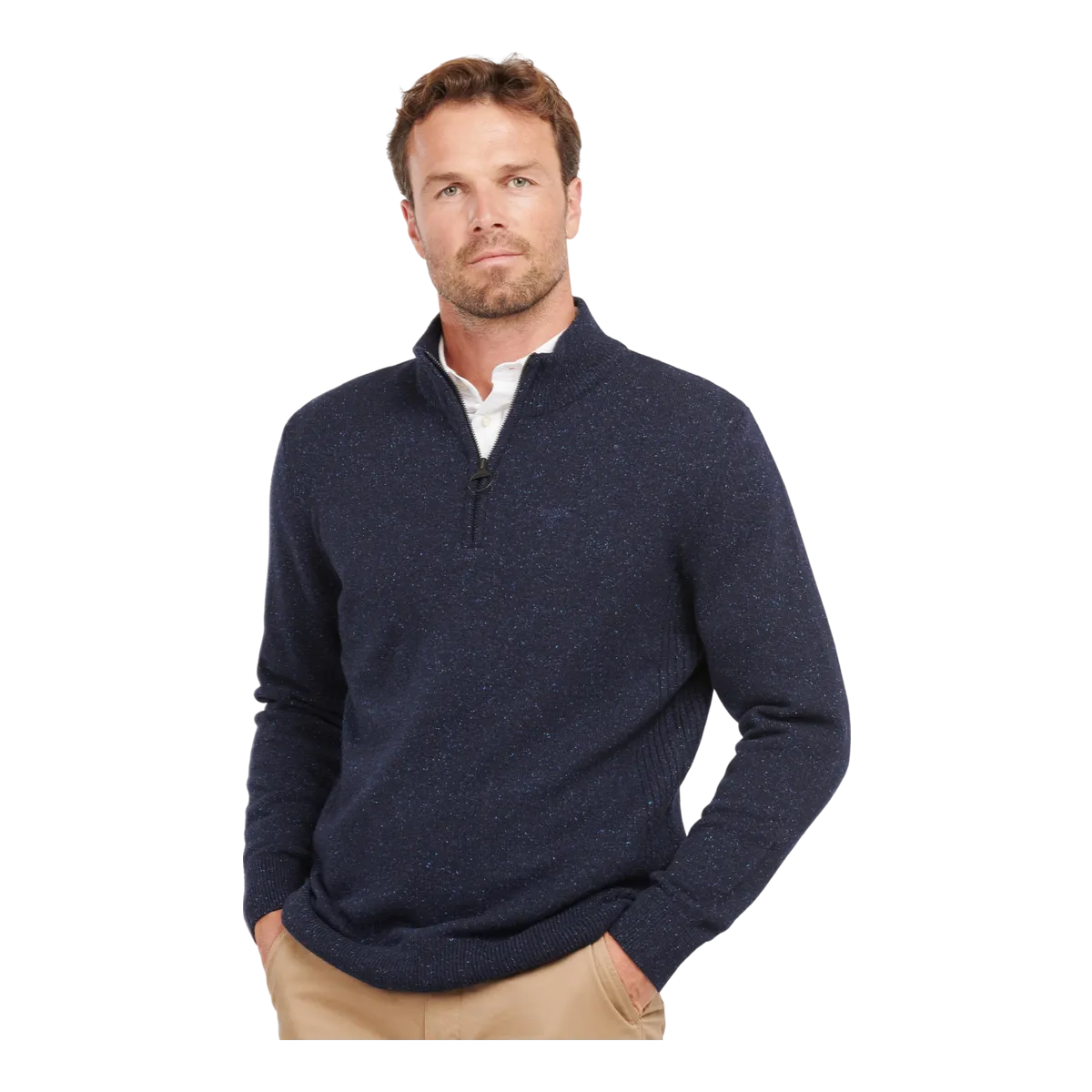 Barbour Essential Tisbury Half Zip Sweater