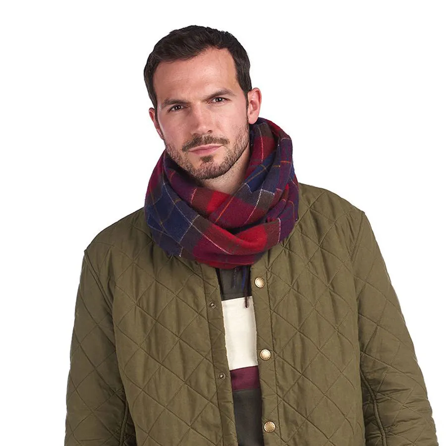 Barbour - Holden Scarf in Red Tartan