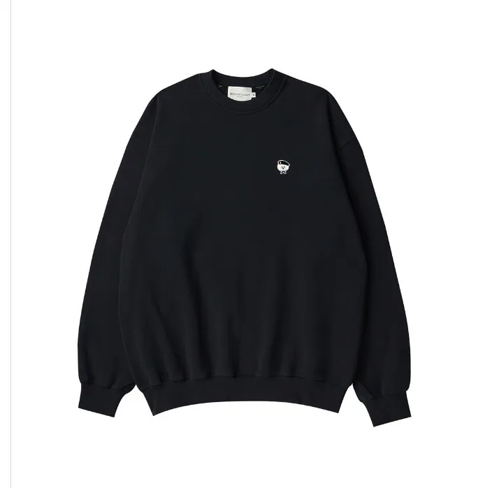 beyond closet  |Unisex U-Neck Long Sleeves Cotton Sweatshirts