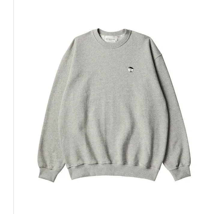 beyond closet  |Unisex U-Neck Long Sleeves Cotton Sweatshirts