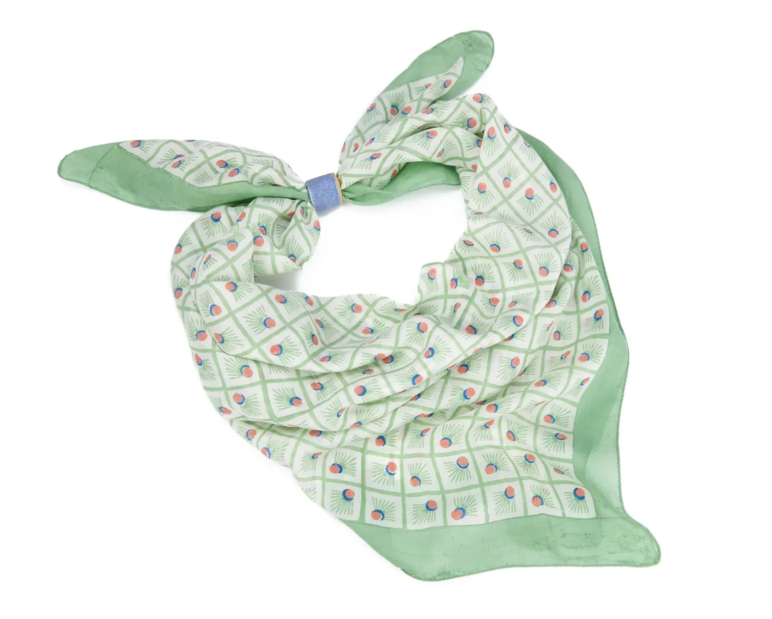 Block Shop: Badminton Mint Square Scarf