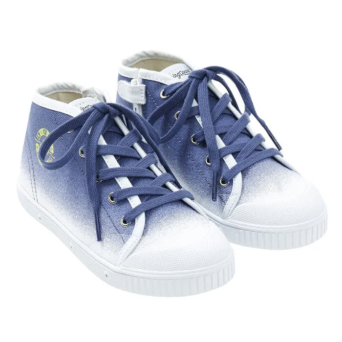 Bonton Child Spring Court Sneakers Hyacinth Blue