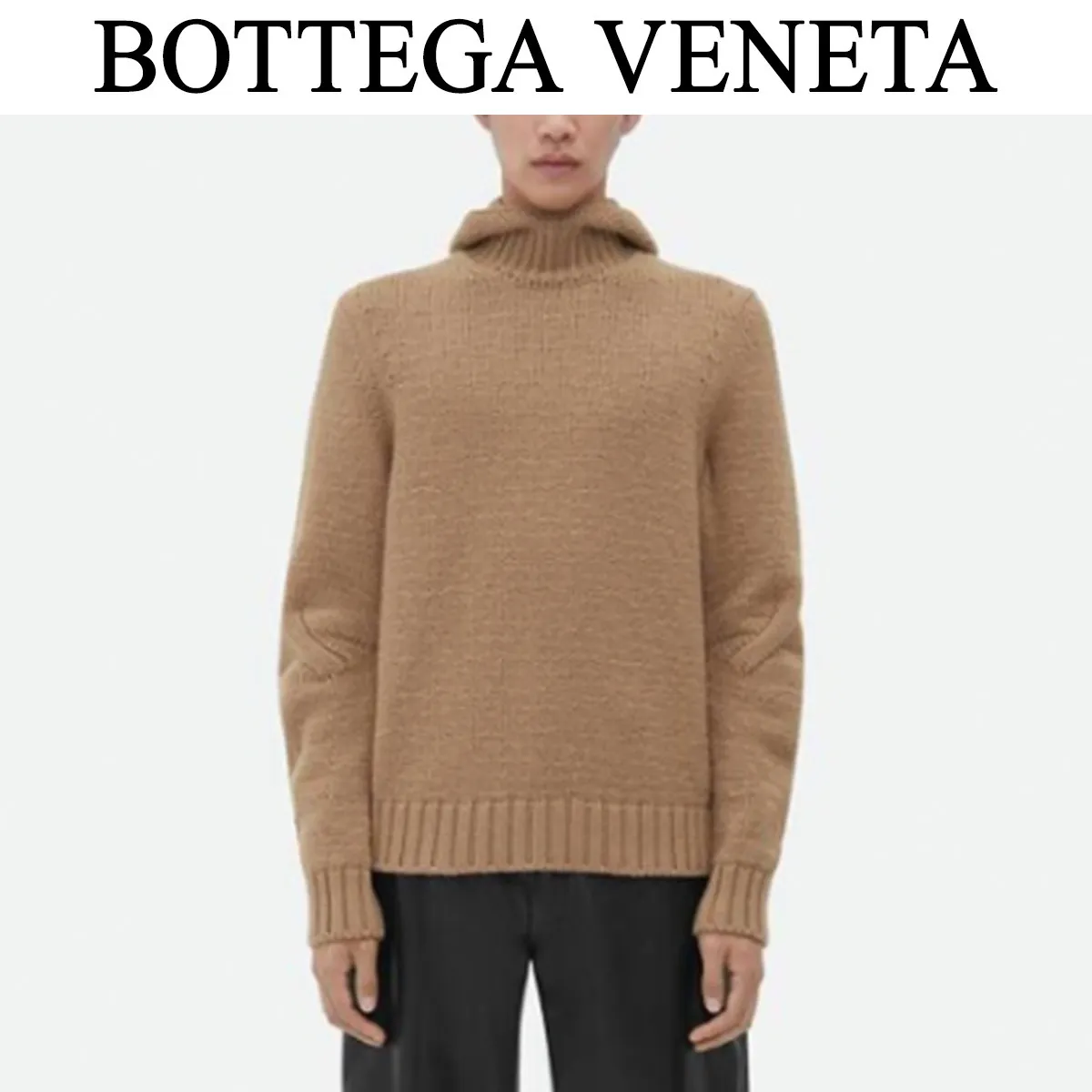 BOTTEGA VENETA  |Pullovers Wool Cashmere Street Style Long Sleeves Plain