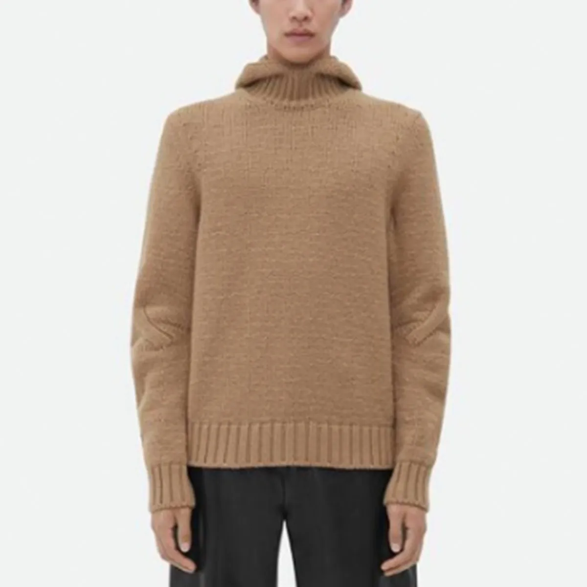 BOTTEGA VENETA  |Pullovers Wool Cashmere Street Style Long Sleeves Plain