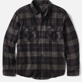 Brixton Bowery L/S Flannel Black/Charcoal