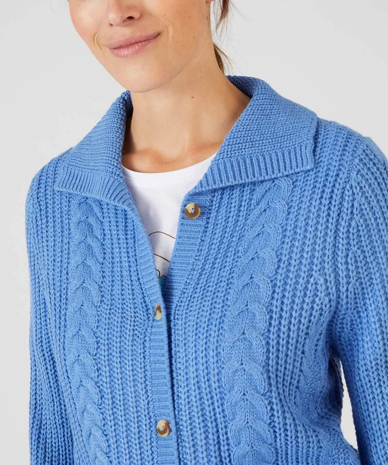 Cable Cardigan