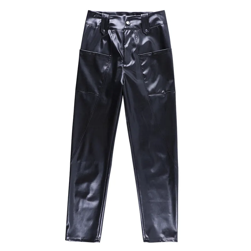 CALA FAUX LEATHER PANTS