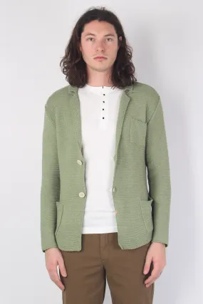 Cardigan In Maglia Pesto