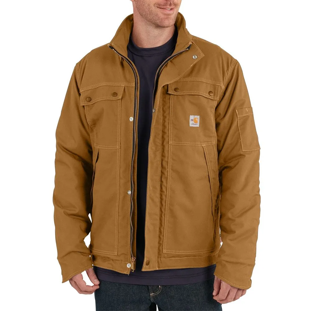 Carhartt 102182 Men's Flame Resistant Full Swing Relaxed Fit Quick Duck Insulated Coat