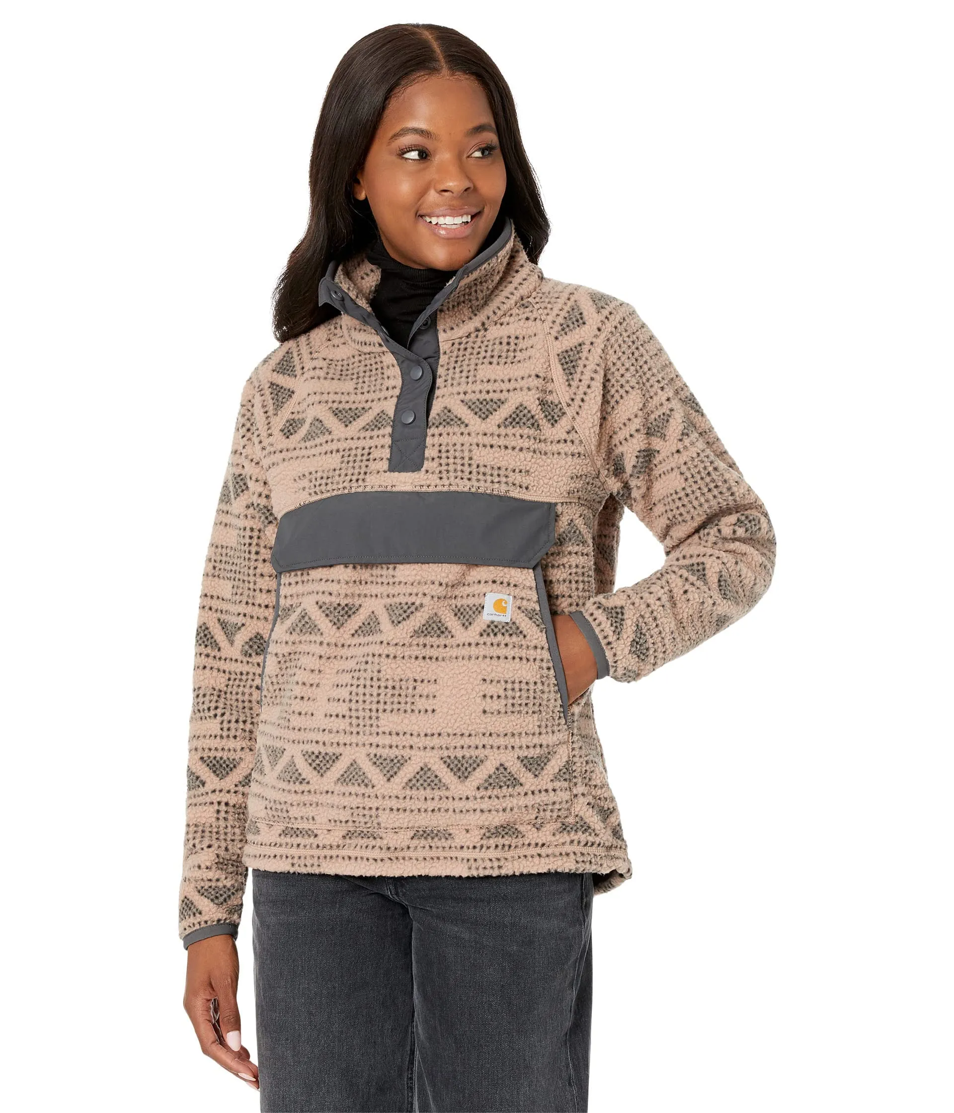 Carhartt 104922 Women's Relaxed Fit Fleece Pullover