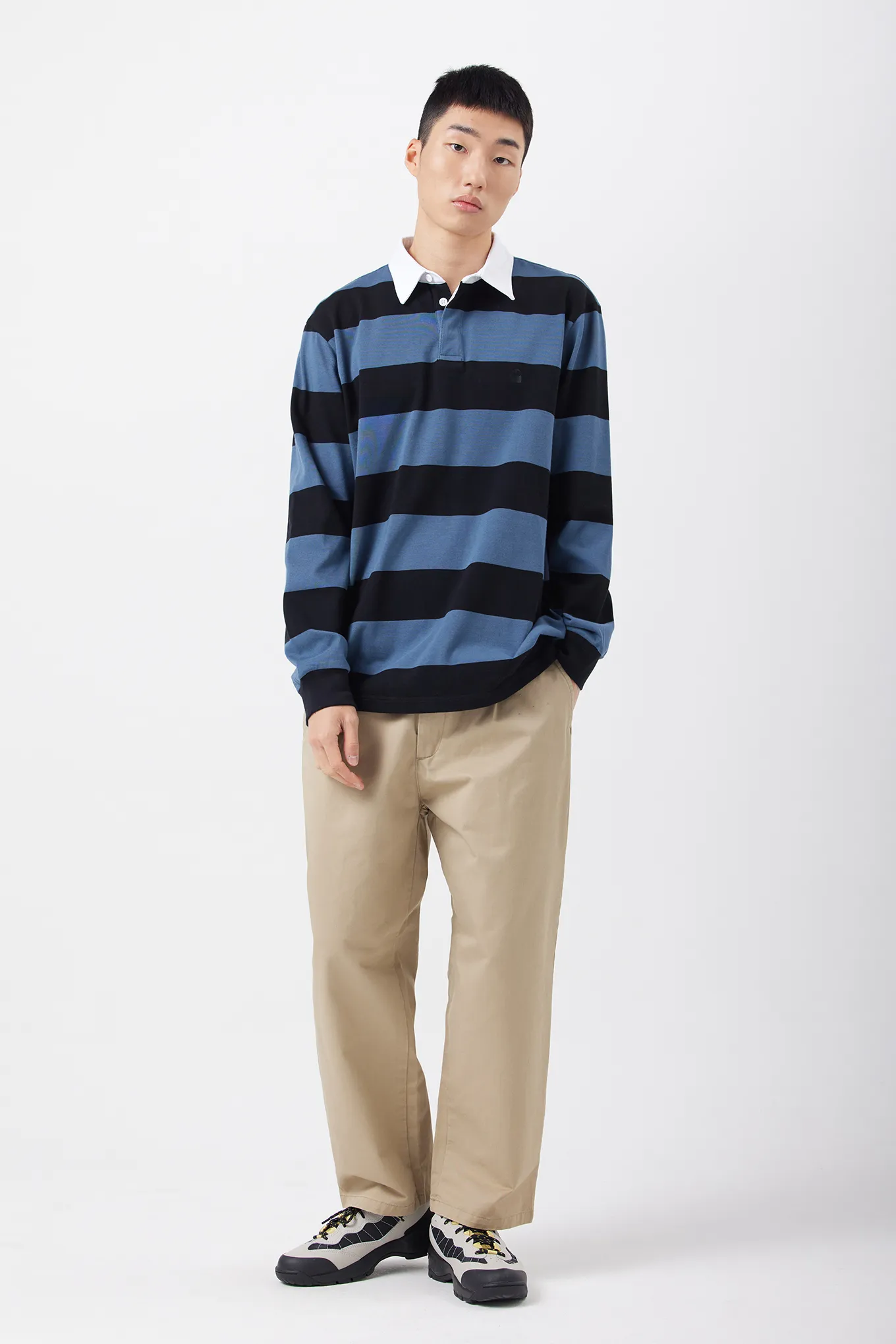 Carhartt  |[CARHARTT]★L/S JAGGER RUGBY SHIRT