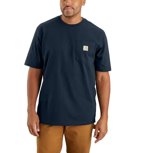 Carhartt  |Crew Neck Short Sleeves Logo Crew Neck T-Shirts