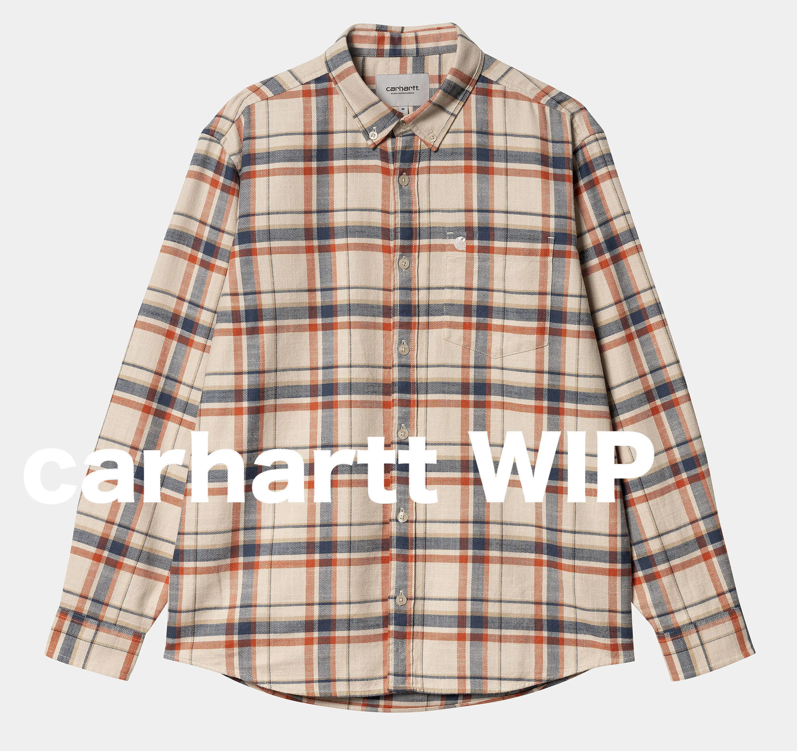 Carhartt  |Other Plaid Patterns Long Sleeves Logo Shirts