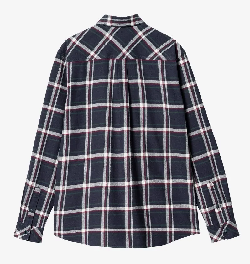 Carhartt  |Other Plaid Patterns Street Style Logo Shirts