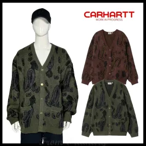 Carhartt  |Paisley Street Style Logo Cardigans