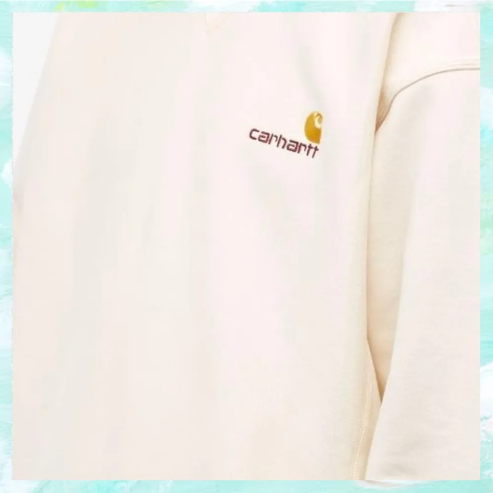 Carhartt  |Pullovers Unisex Street Style Long Sleeves Plain Cotton Logo