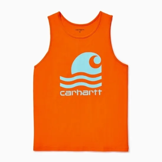 Carhartt  |Street Style Logo Tanks