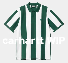 Carhartt  |Stripes Short Sleeves Logo Polos