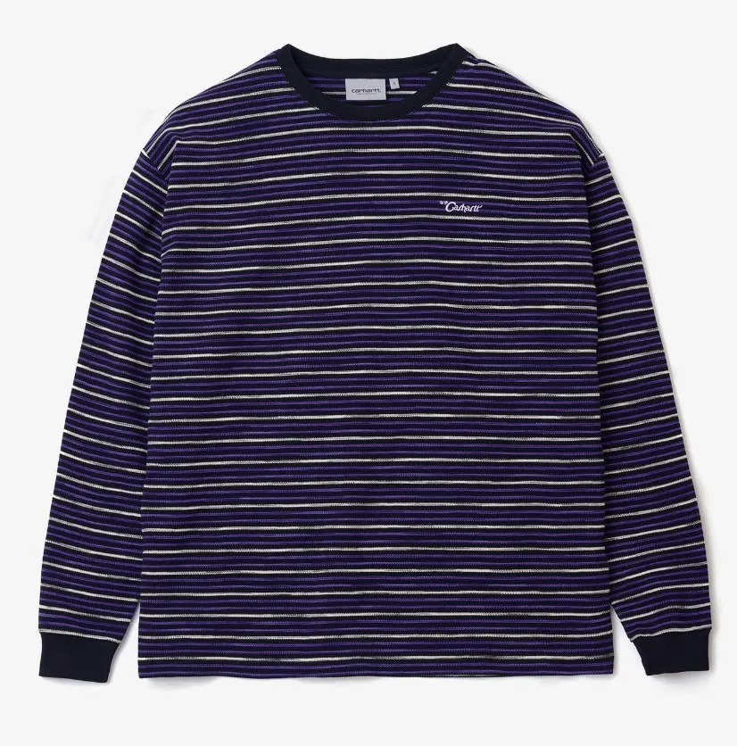 Carhartt  |Stripes Unisex Street Style Logo T-Shirts