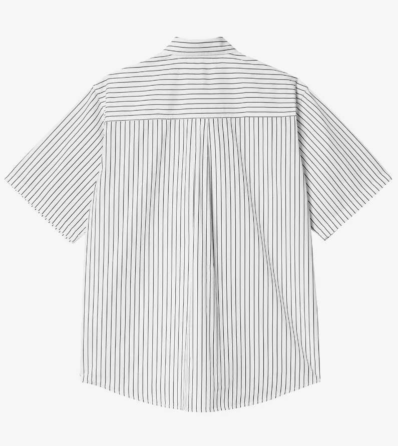 Carhartt  |Stripes Unisex Street Style Short Sleeves Logo Shirts