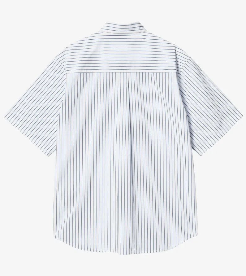 Carhartt  |Stripes Unisex Street Style Short Sleeves Logo Shirts