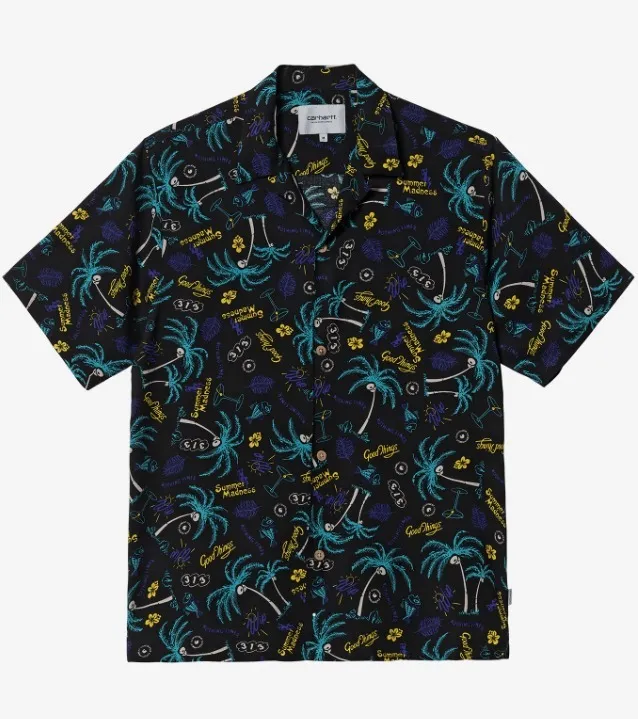 Carhartt  |Tropical Patterns Unisex Street Style Short Sleeves Shirts