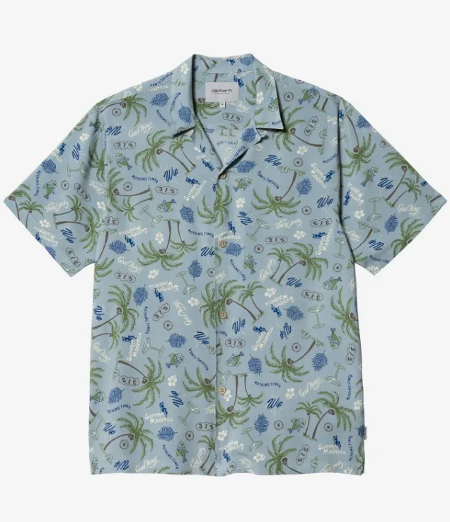 Carhartt  |Tropical Patterns Unisex Street Style Short Sleeves Shirts