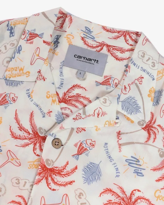 Carhartt  |Tropical Patterns Unisex Street Style Short Sleeves Shirts