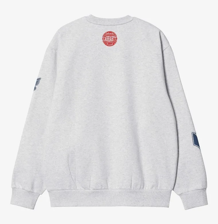 Carhartt  |Unisex Street Style Logo Sweatshirts