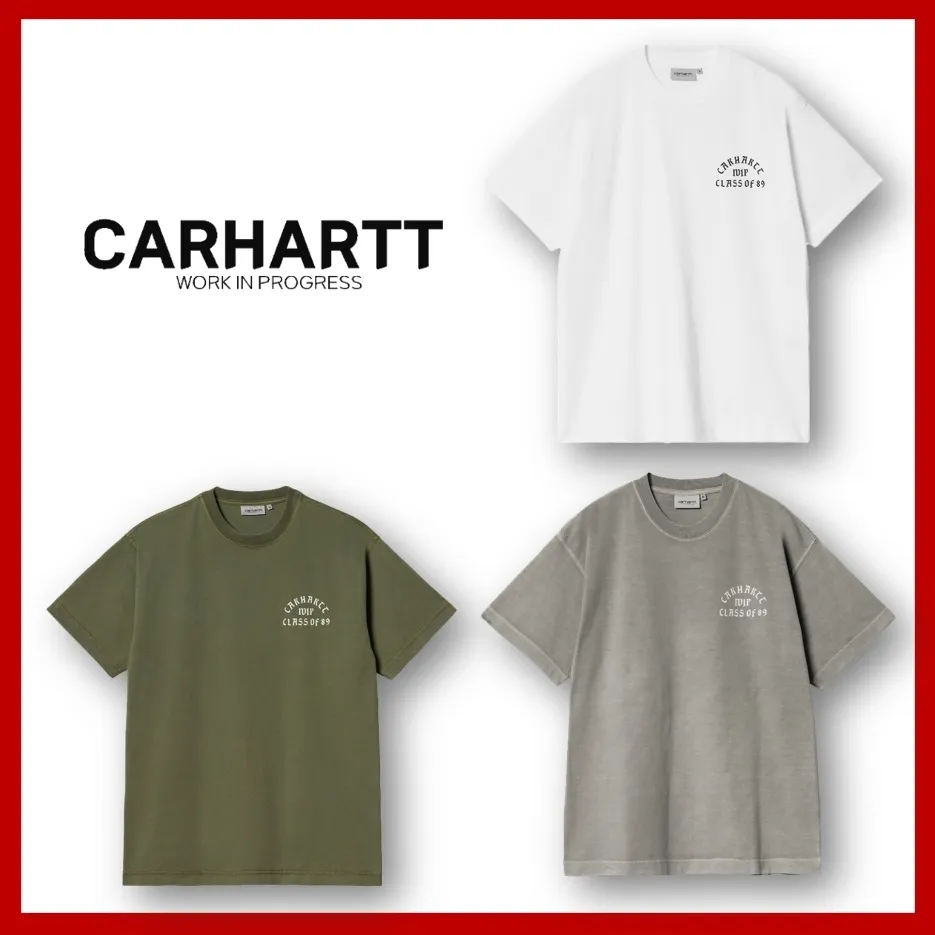 Carhartt  |Unisex Street Style Logo T-Shirts