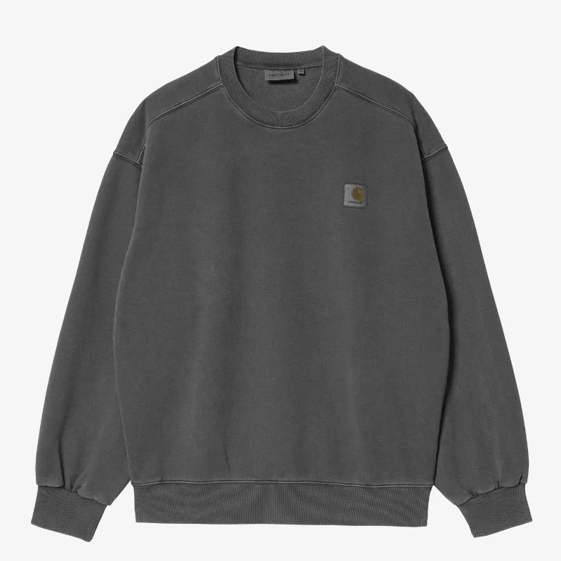 Carhartt  |Unisex Street Style Long Sleeves Plain Cotton Sweatshirts