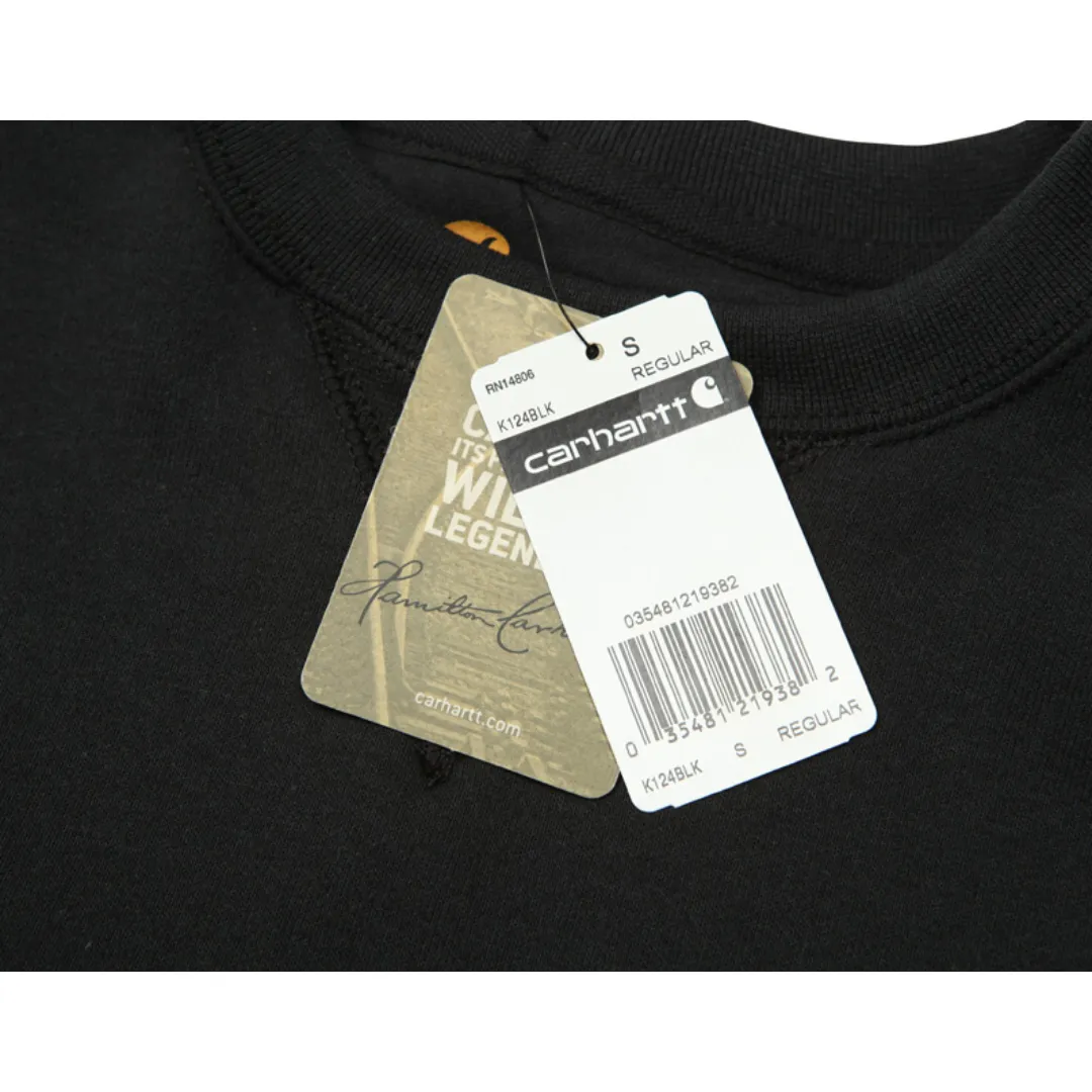 Carhartt  |Unisex Street Style Plain Logo Sweatshirts