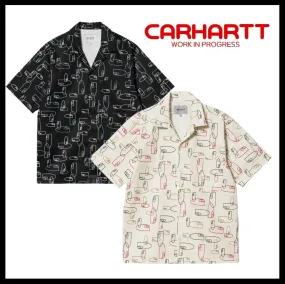 Carhartt  |Unisex Street Style Short Sleeves Logo Shirts